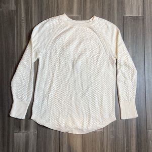 38 Loft White Knit Sweater